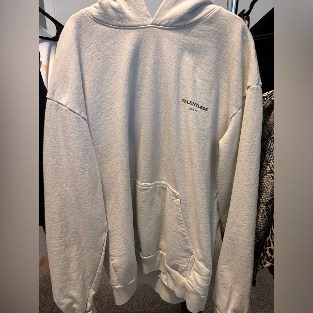 Trendy talentless heavy weight hoodie - Picture 2 of 2